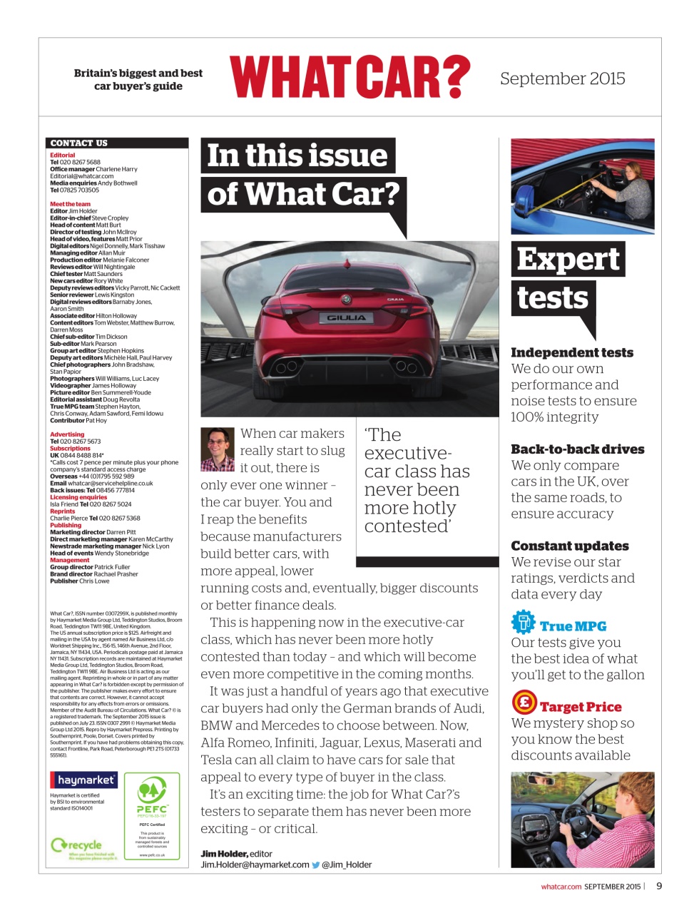 What Car? Preview Pages