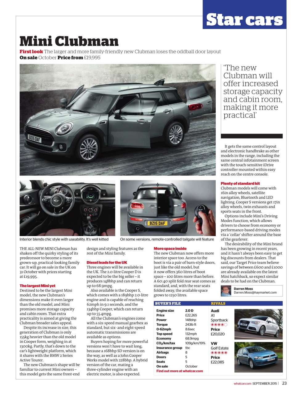 What Car? Preview Pages