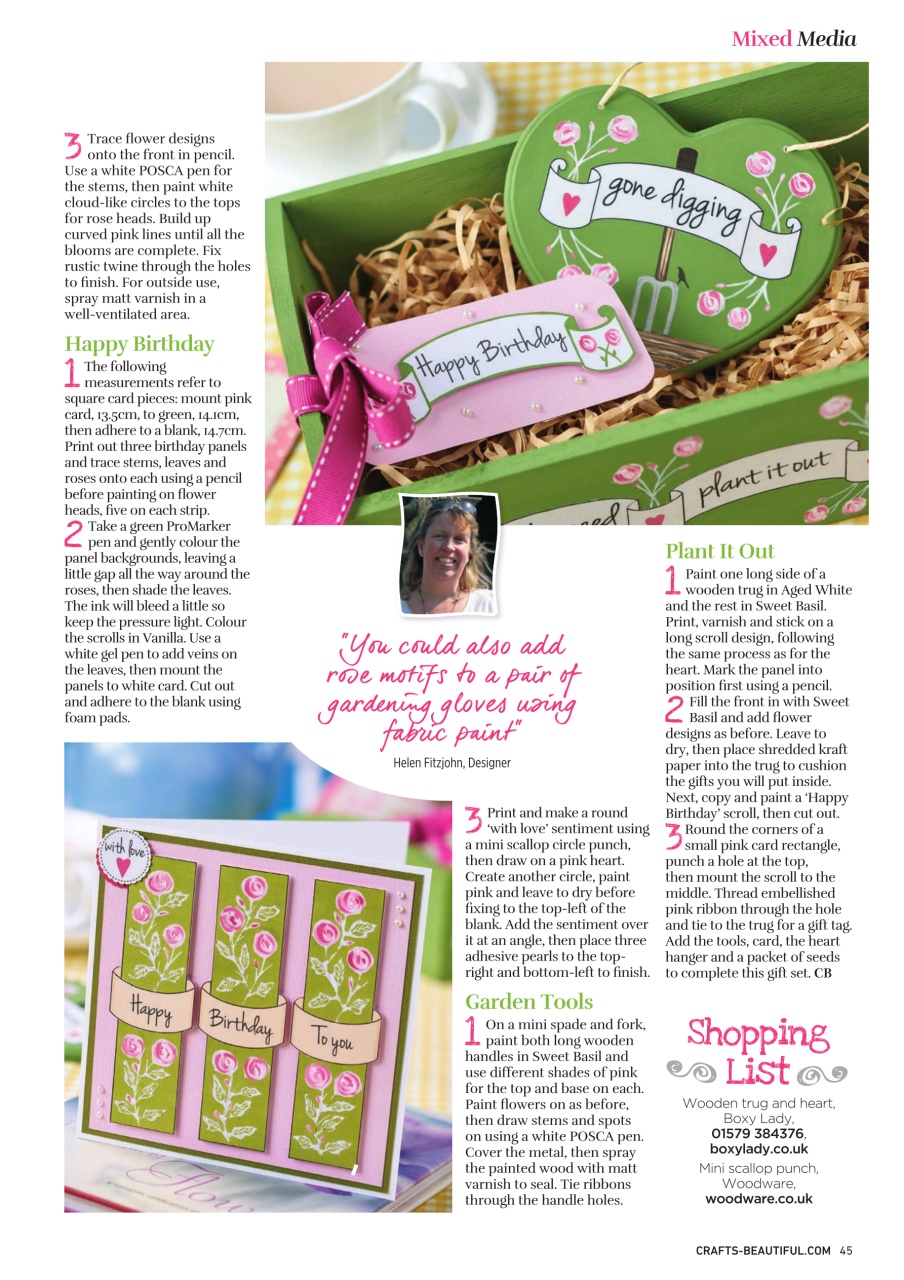 Crafts Beautiful Preview Pages