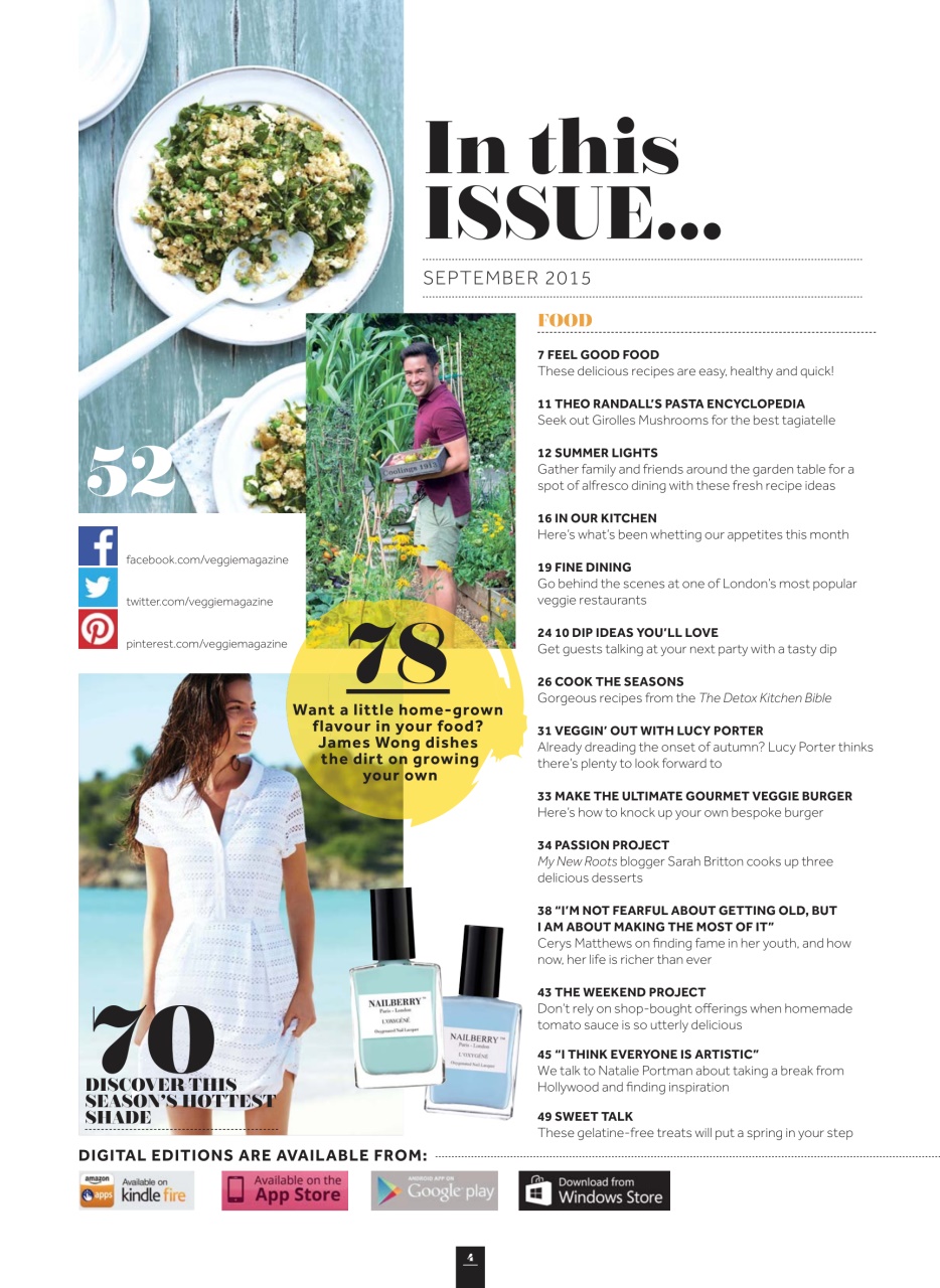 Veggie Magazine Preview Pages