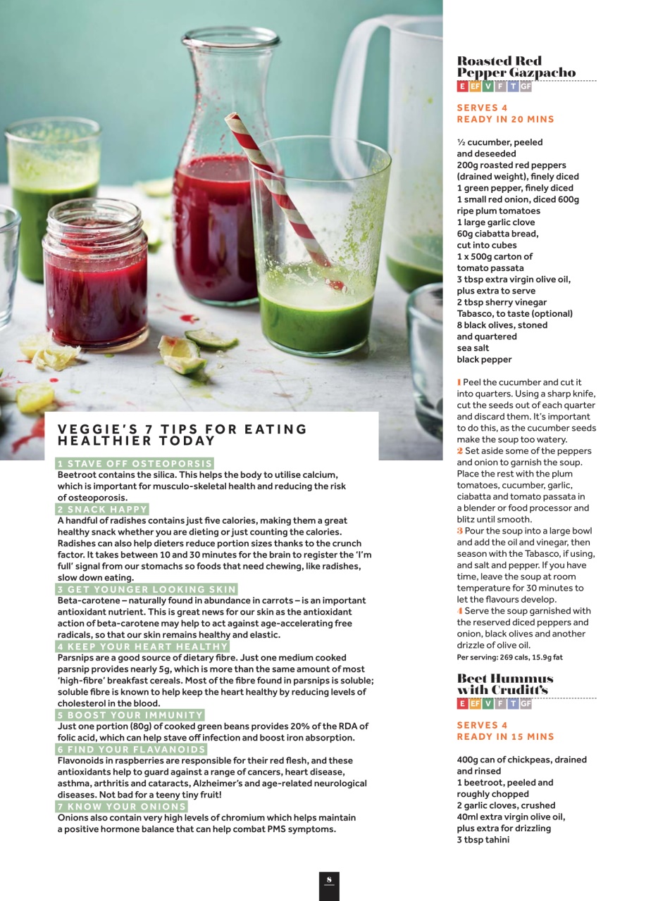 Veggie Magazine Preview Pages