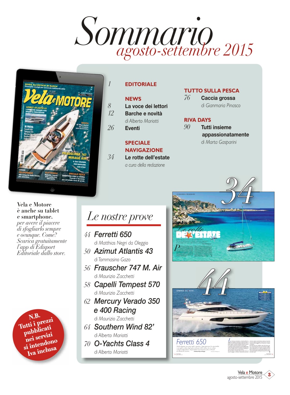 Vela e Motore Preview Pages