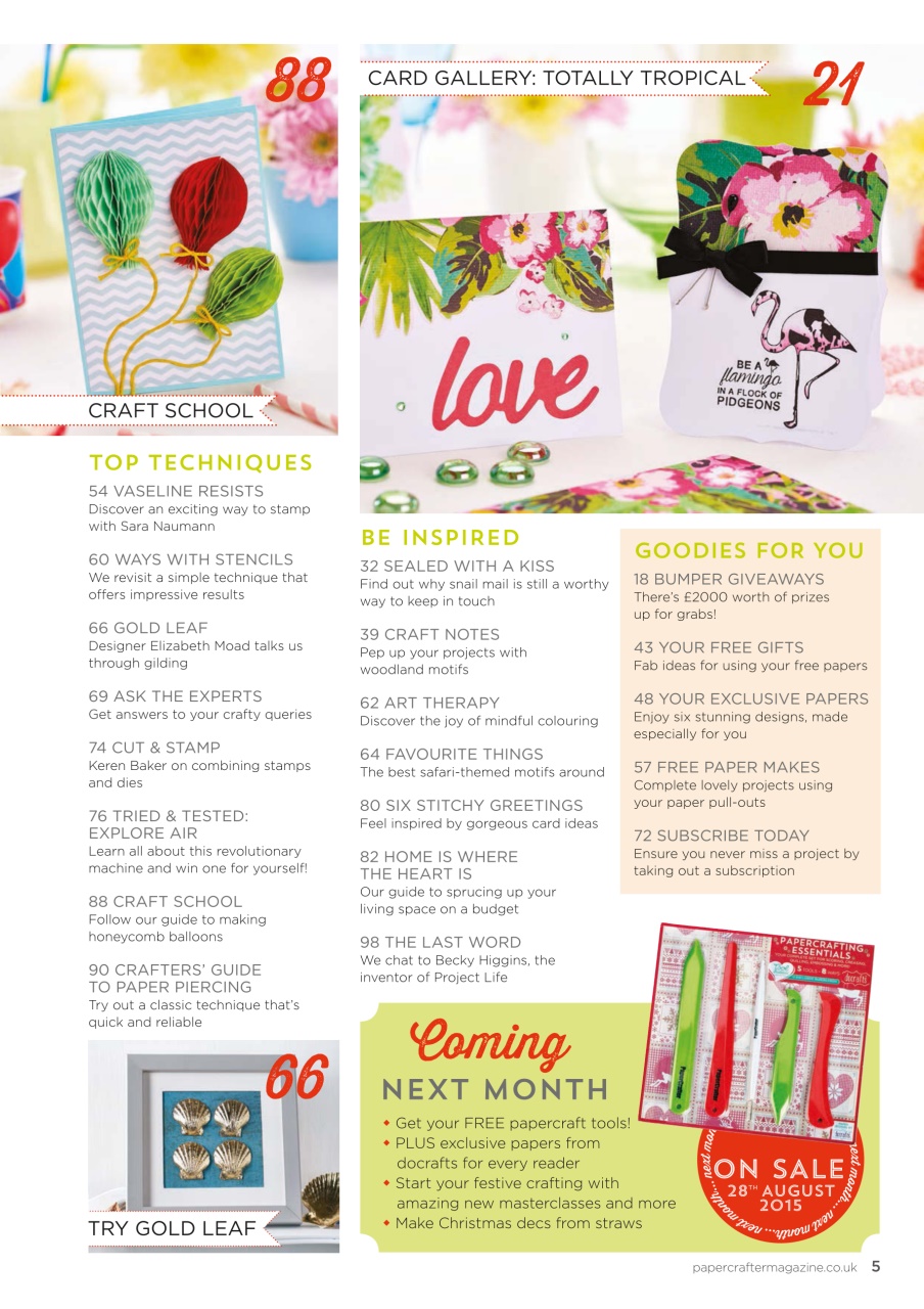 PaperCrafter Preview Pages