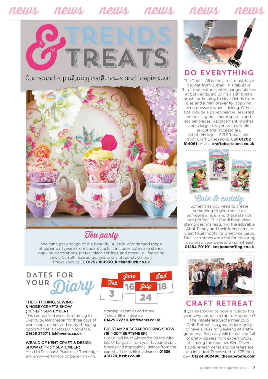 PaperCrafter Preview Pages