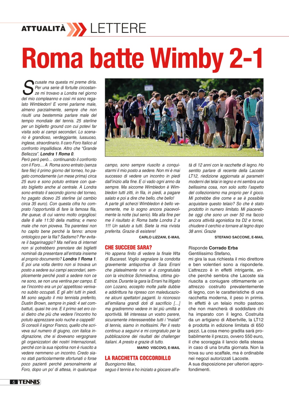 Il Tennis Italiano Preview Pages