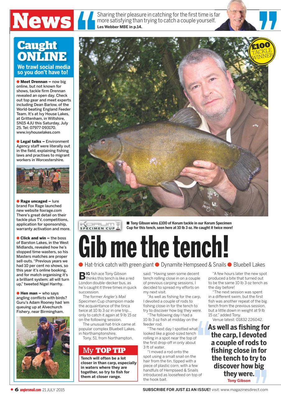 Anglers Mail Preview Pages