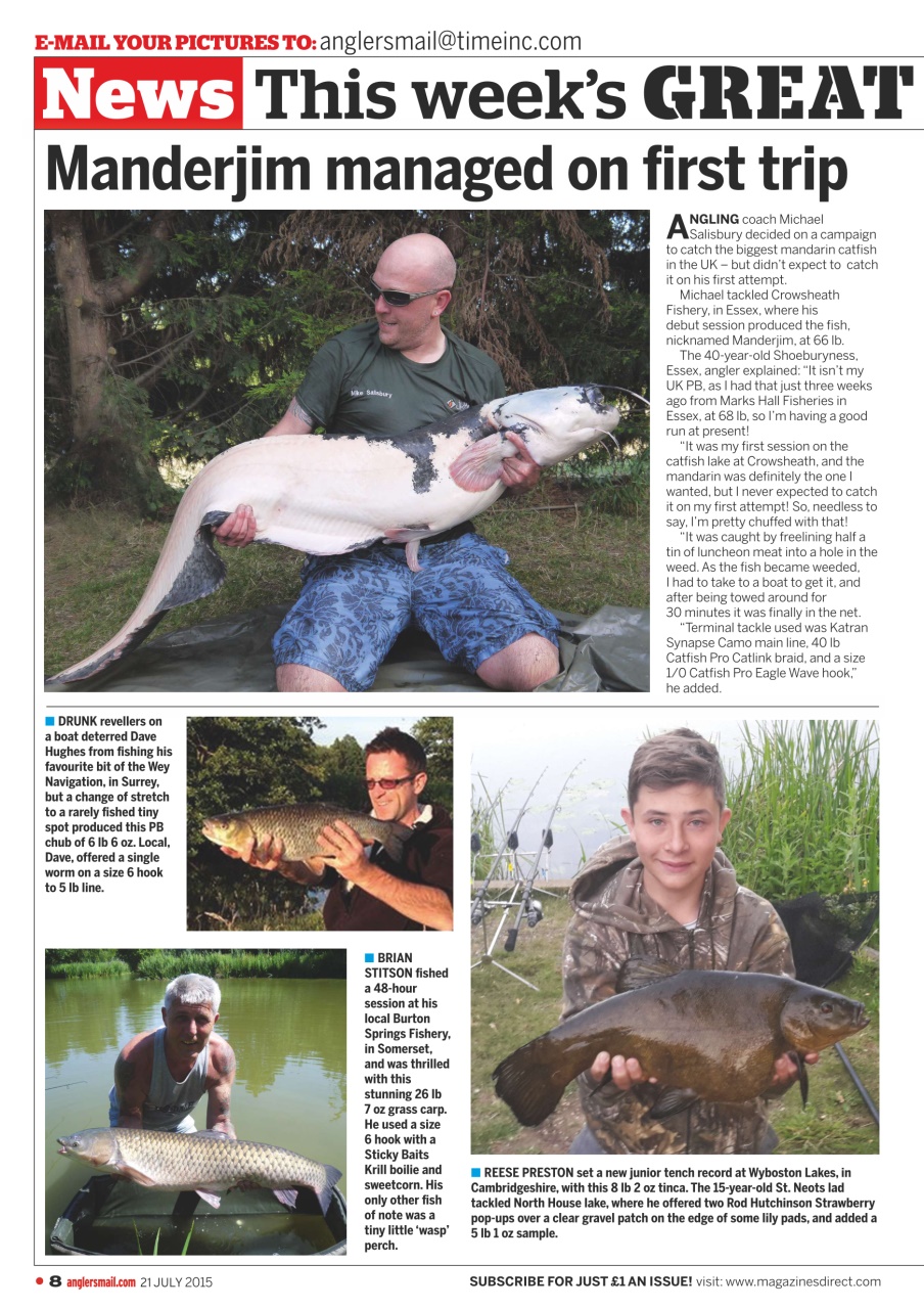 Anglers Mail Preview Pages