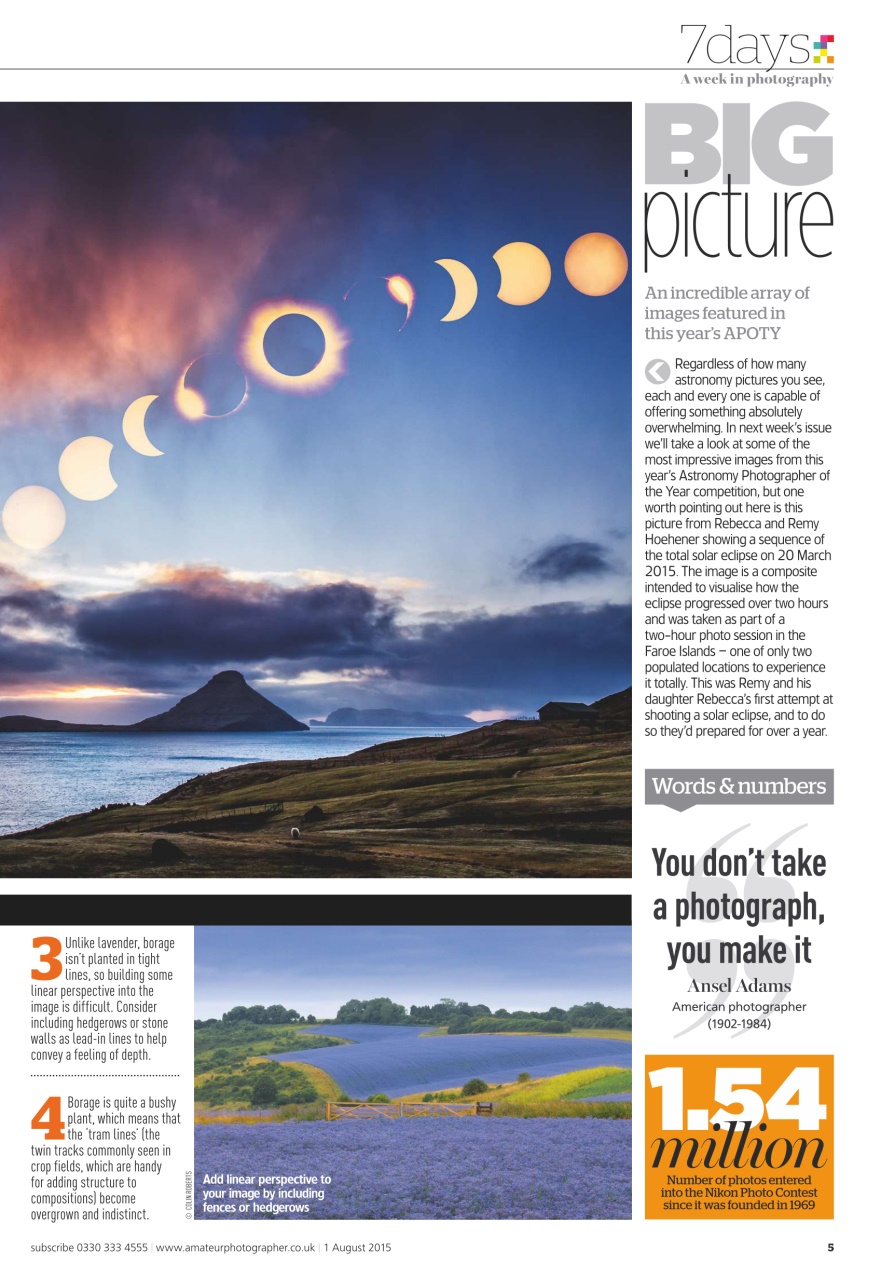 Amateur Photographer Preview Pages