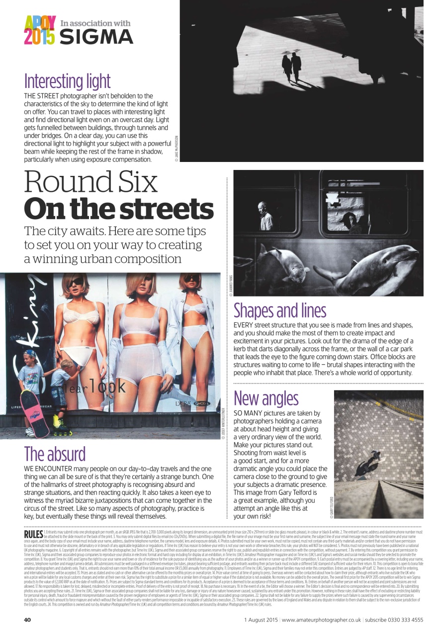 Amateur Photographer Preview Pages