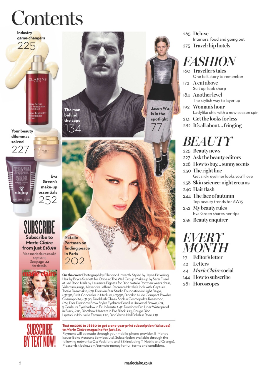 Marie Claire Preview Pages