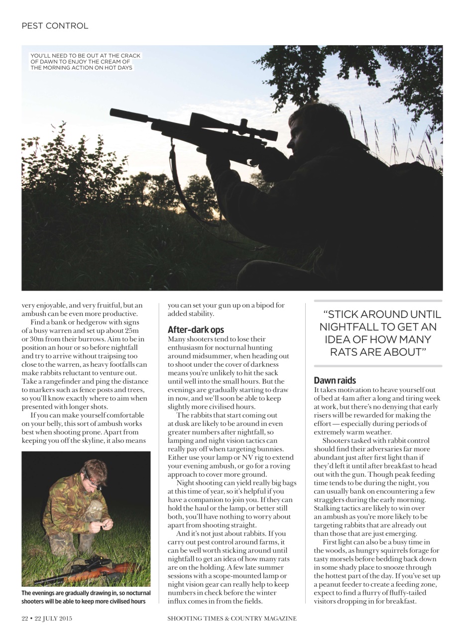 Shooting Times & Country Preview Pages