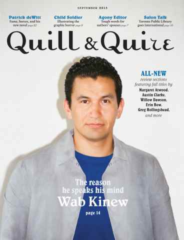 Quill & Quire issue September 2015