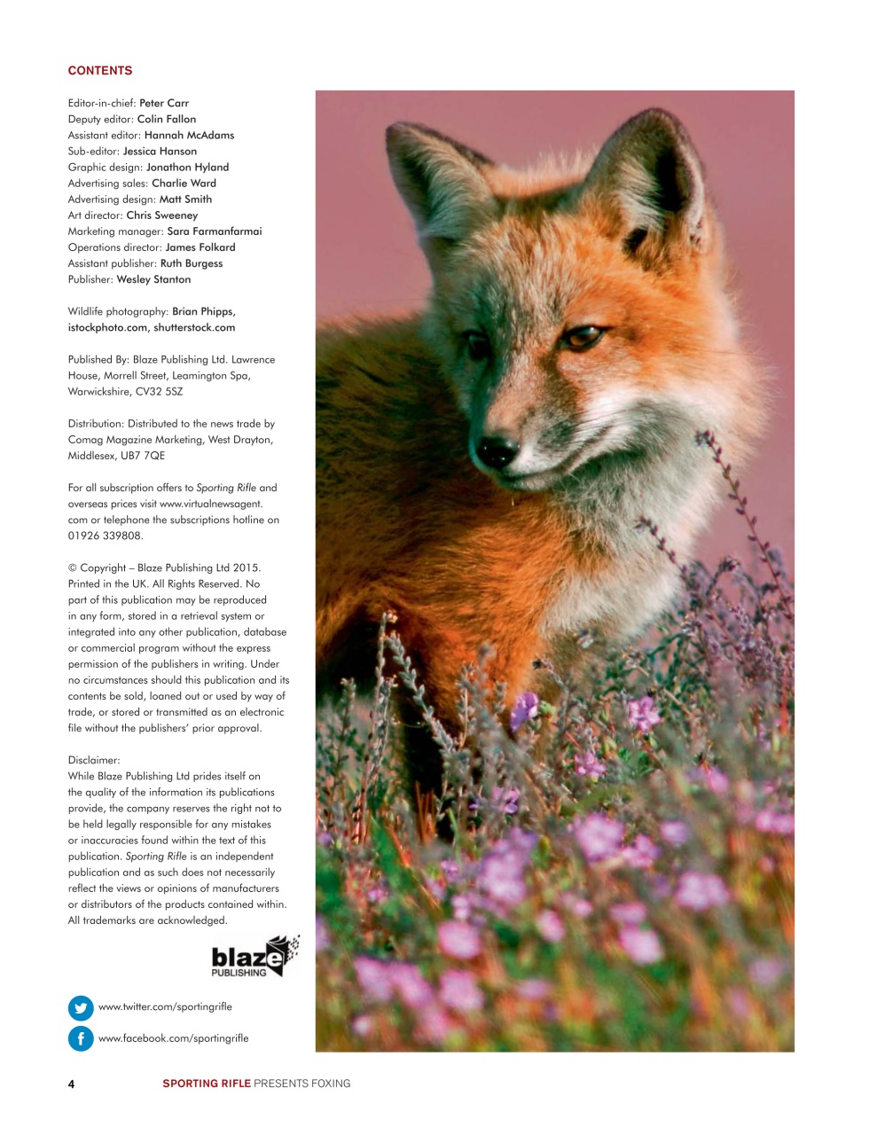 Sporting Rifle Preview Pages