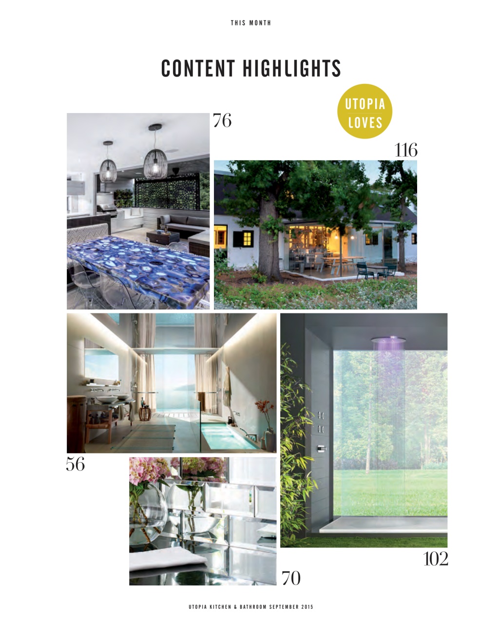 Utopia Kitchen & Bathroom Preview Pages