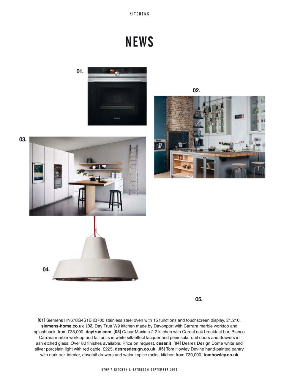Utopia Kitchen & Bathroom Preview Pages