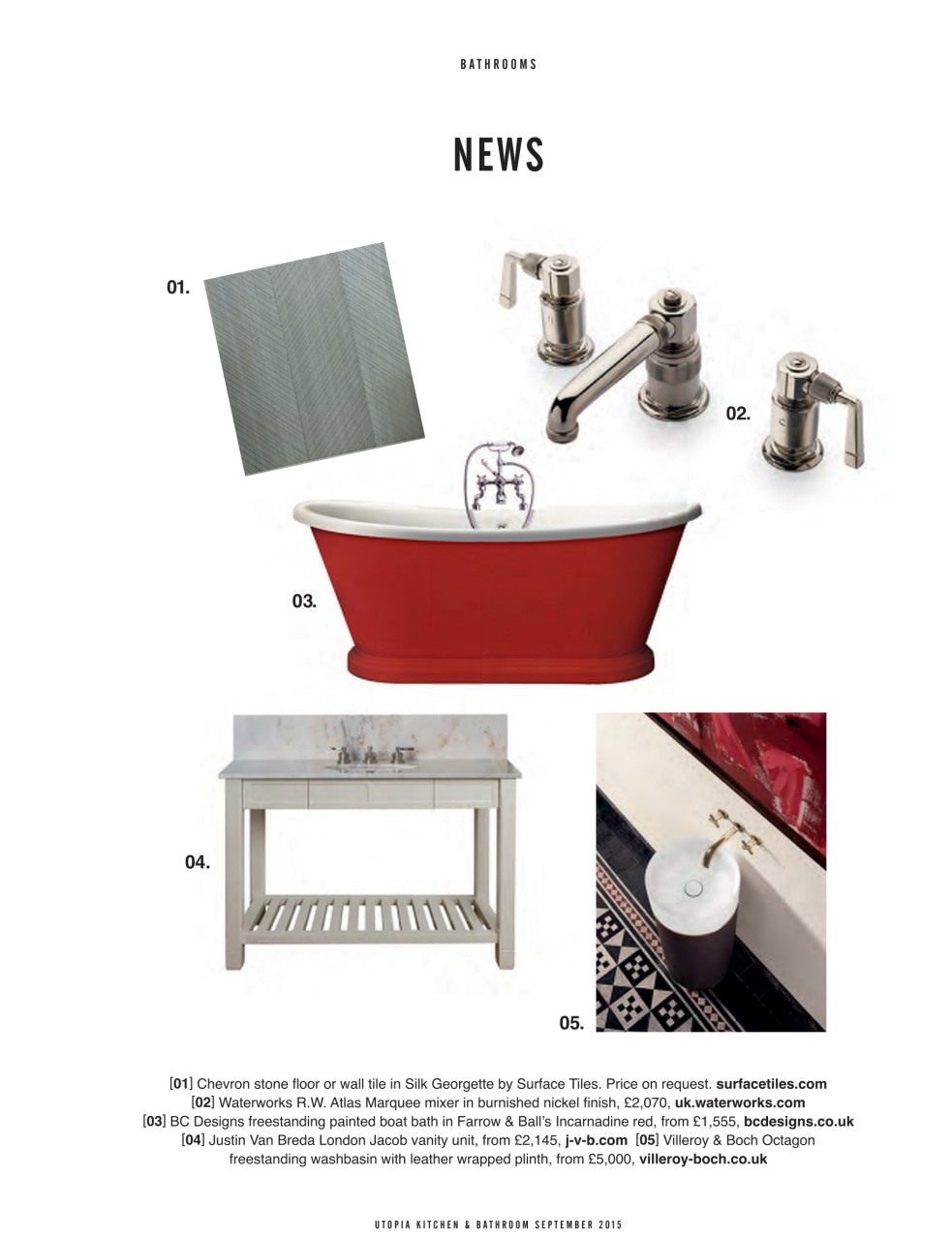 Utopia Kitchen & Bathroom Preview Pages