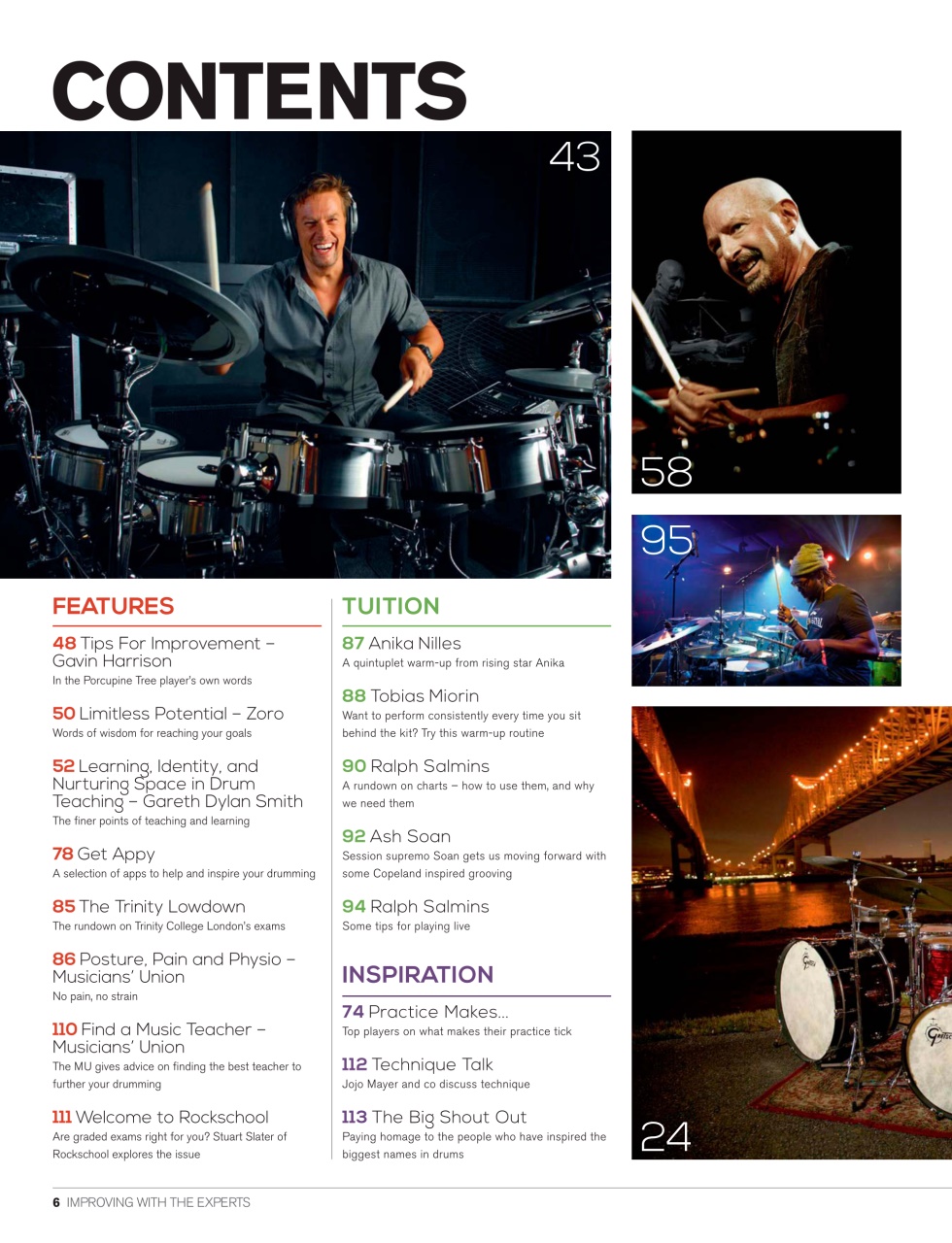 iDrum magazine: Never miss a beat Preview Pages