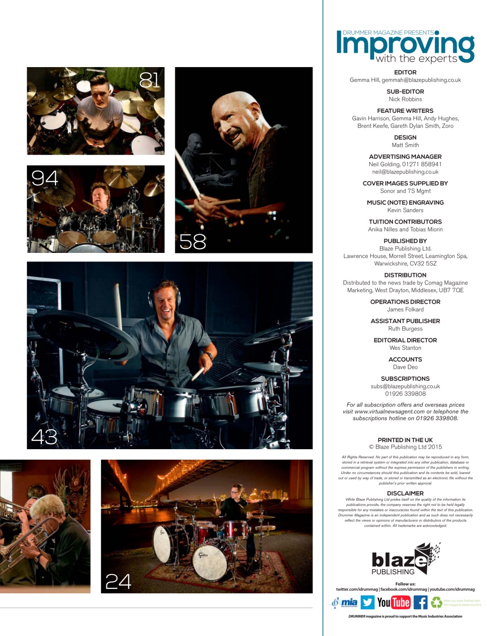 iDrum magazine: Never miss a beat Preview Pages