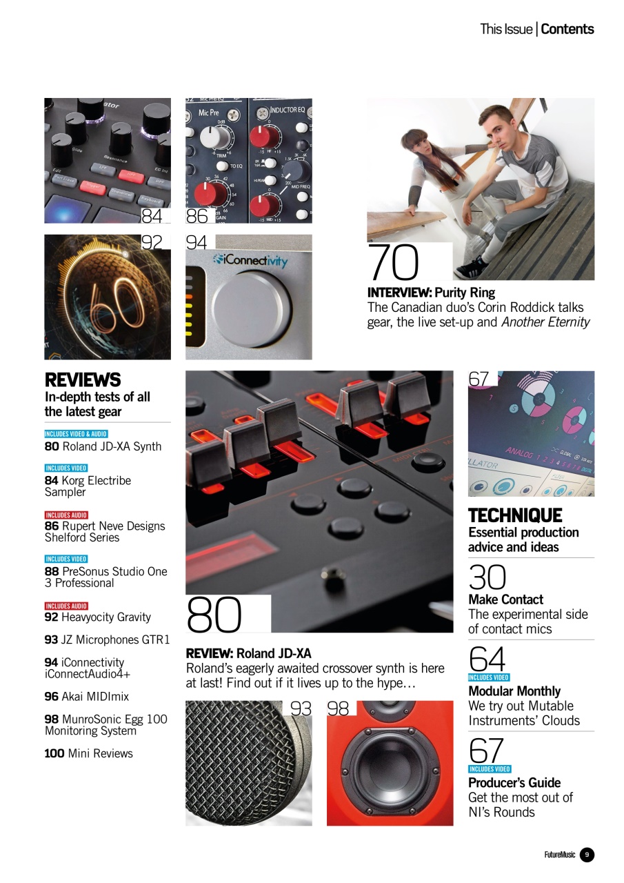 Future Music Preview Pages