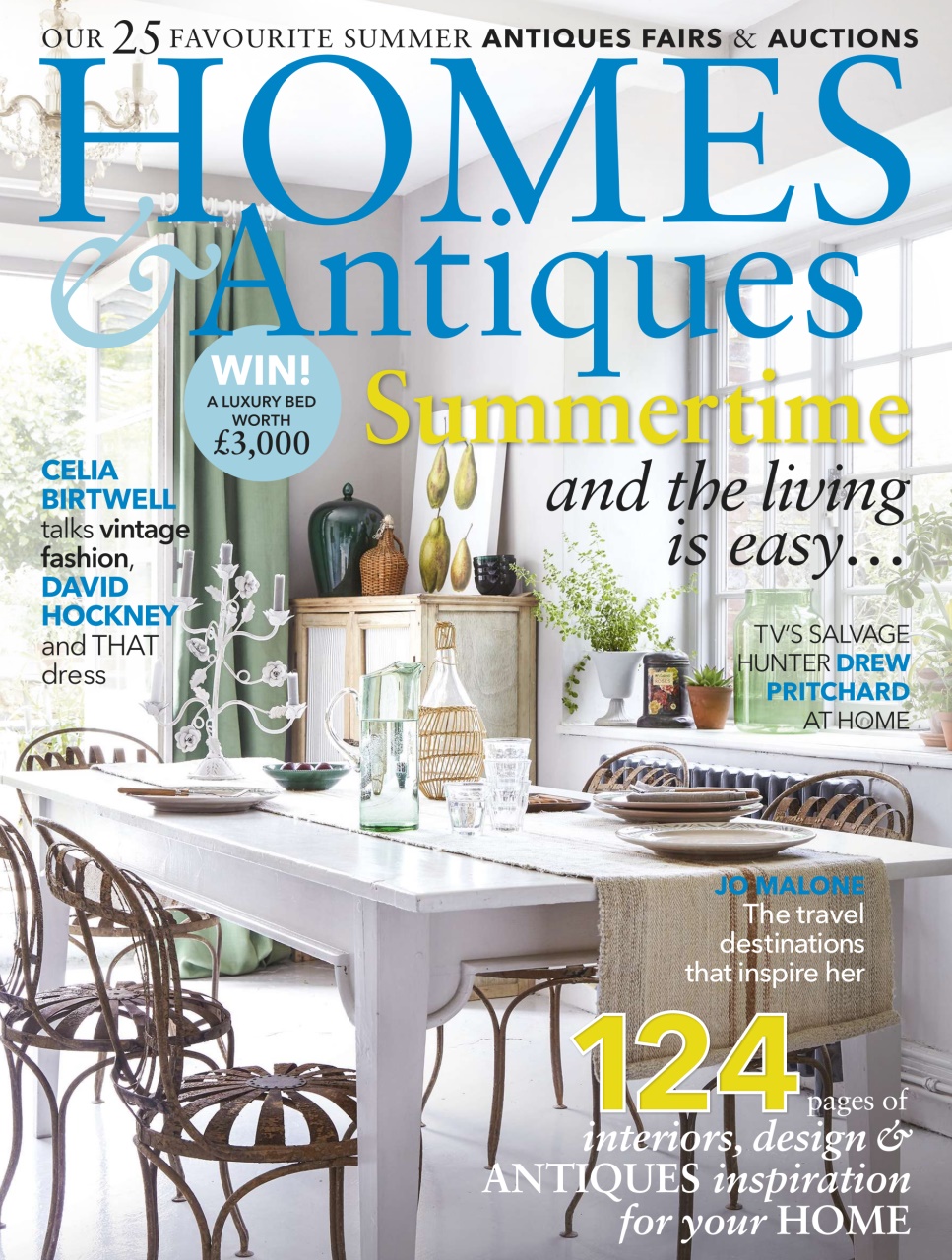 Homes & Antiques Magazine Preview Pages