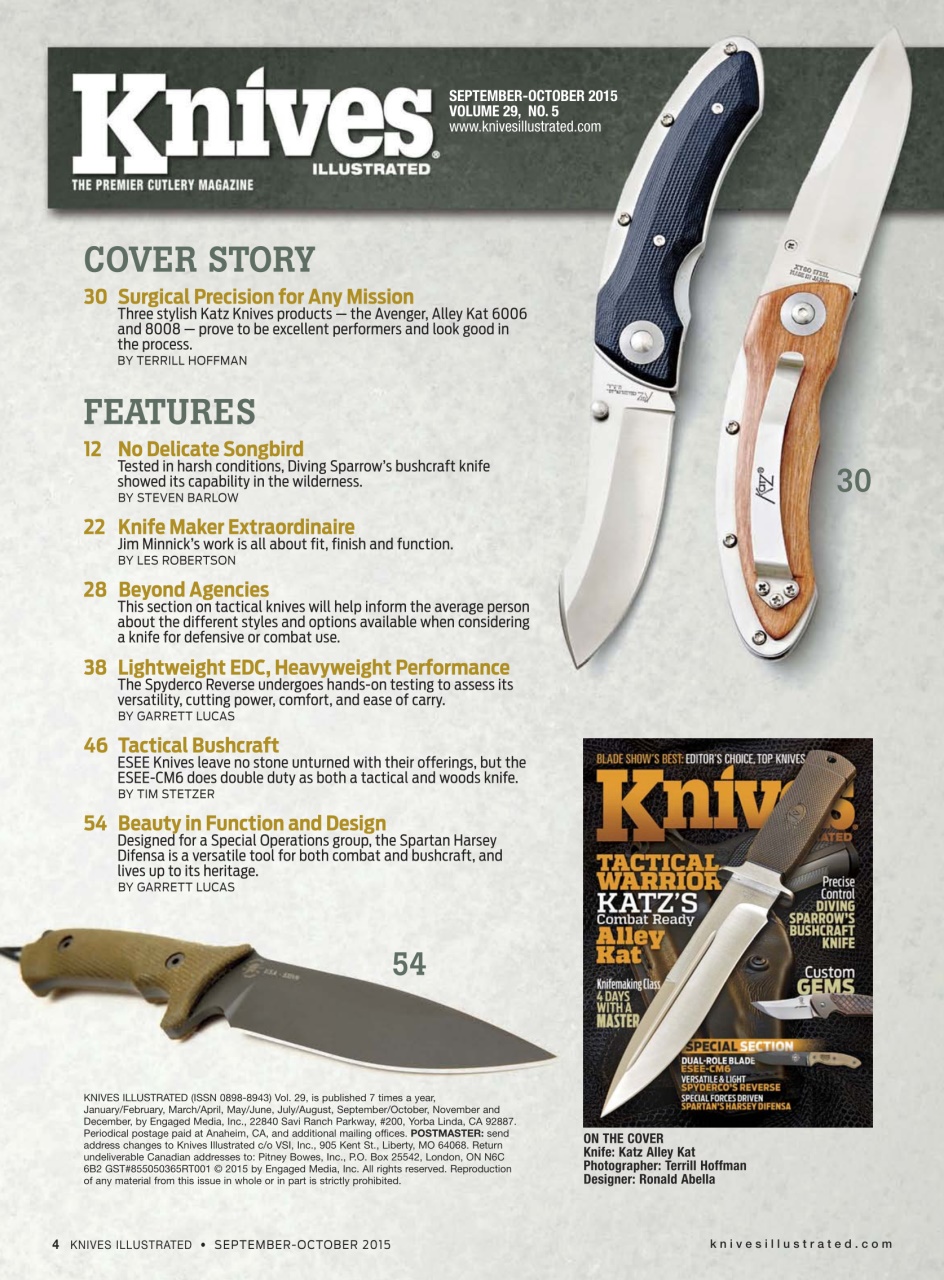Knives Illustrated Preview Pages