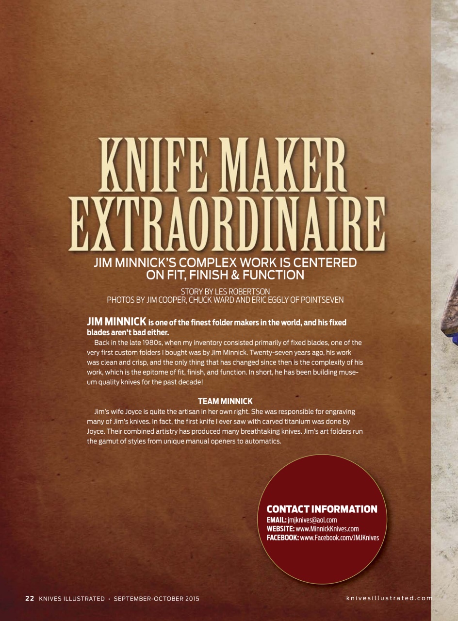 Knives Illustrated Preview Pages