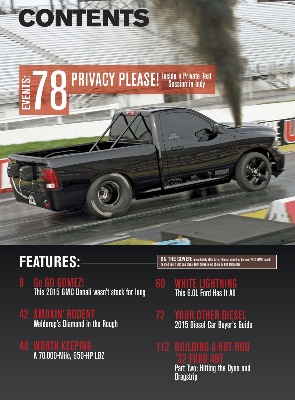 Ultimate Diesel Builders Guide Preview Pages