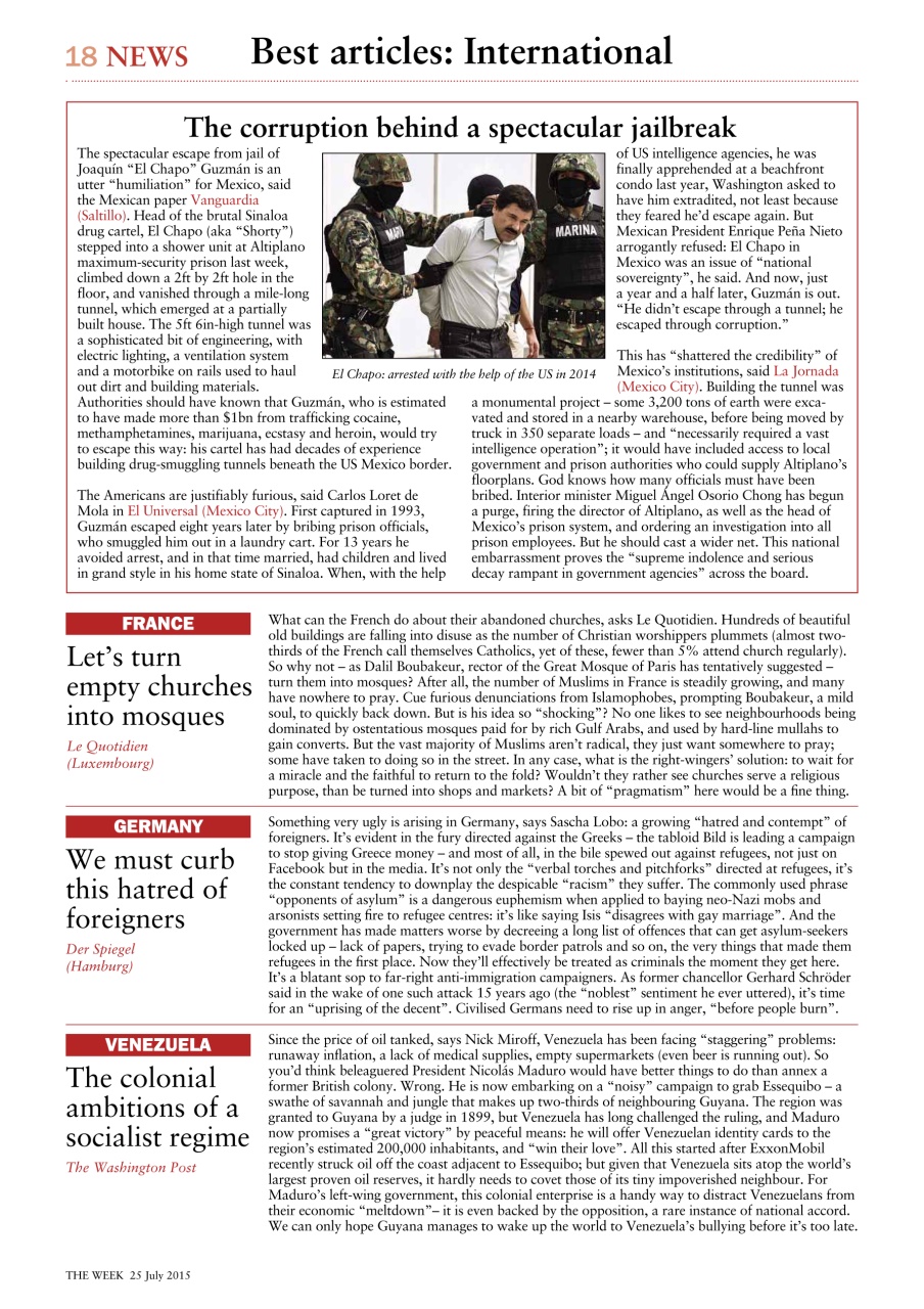 The Week Preview Pages