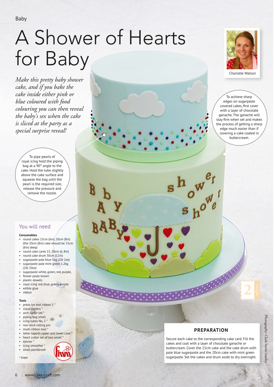 Cake Decoration & Sugarcraft Magazine Preview Pages