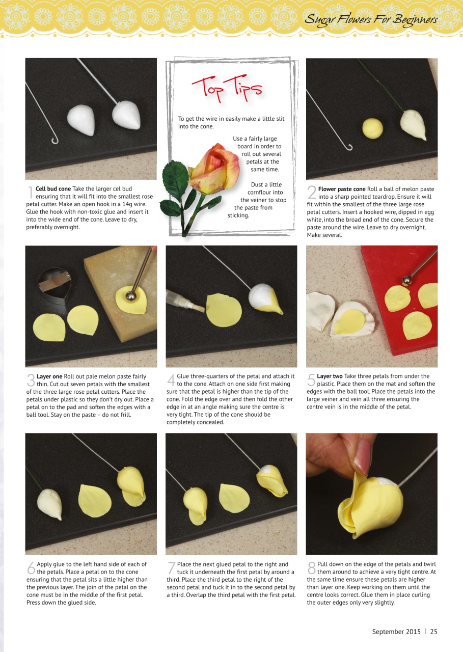 Cake Decoration & Sugarcraft Magazine Preview Pages