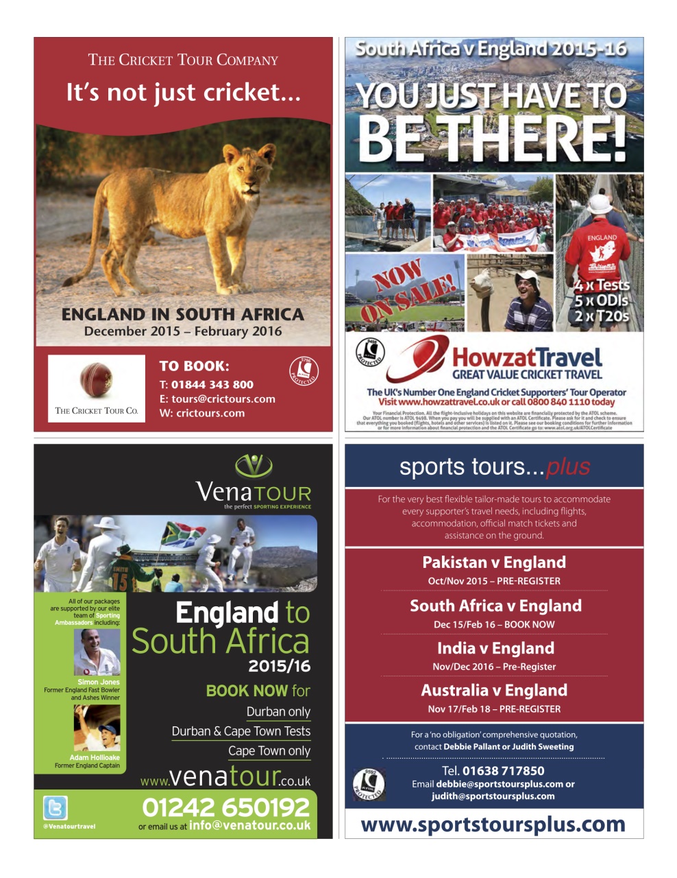 The Cricketer Magazine Preview Pages