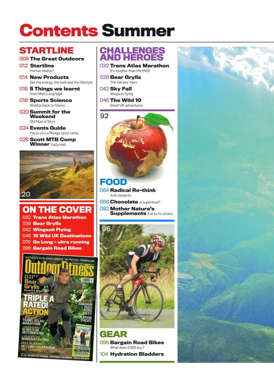 Outdoor Fitness & Adventure Preview Pages