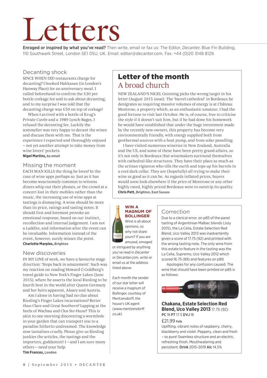Decanter Preview Pages