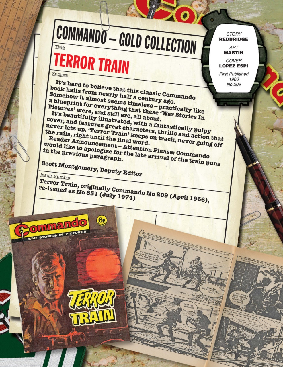 Commando Preview Pages