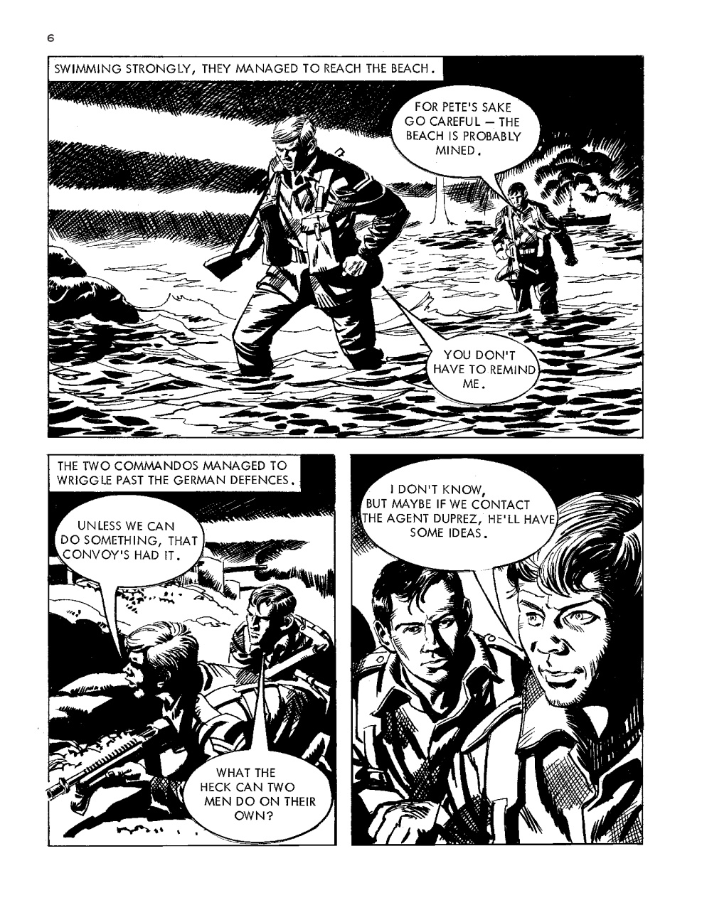 Commando Preview Pages