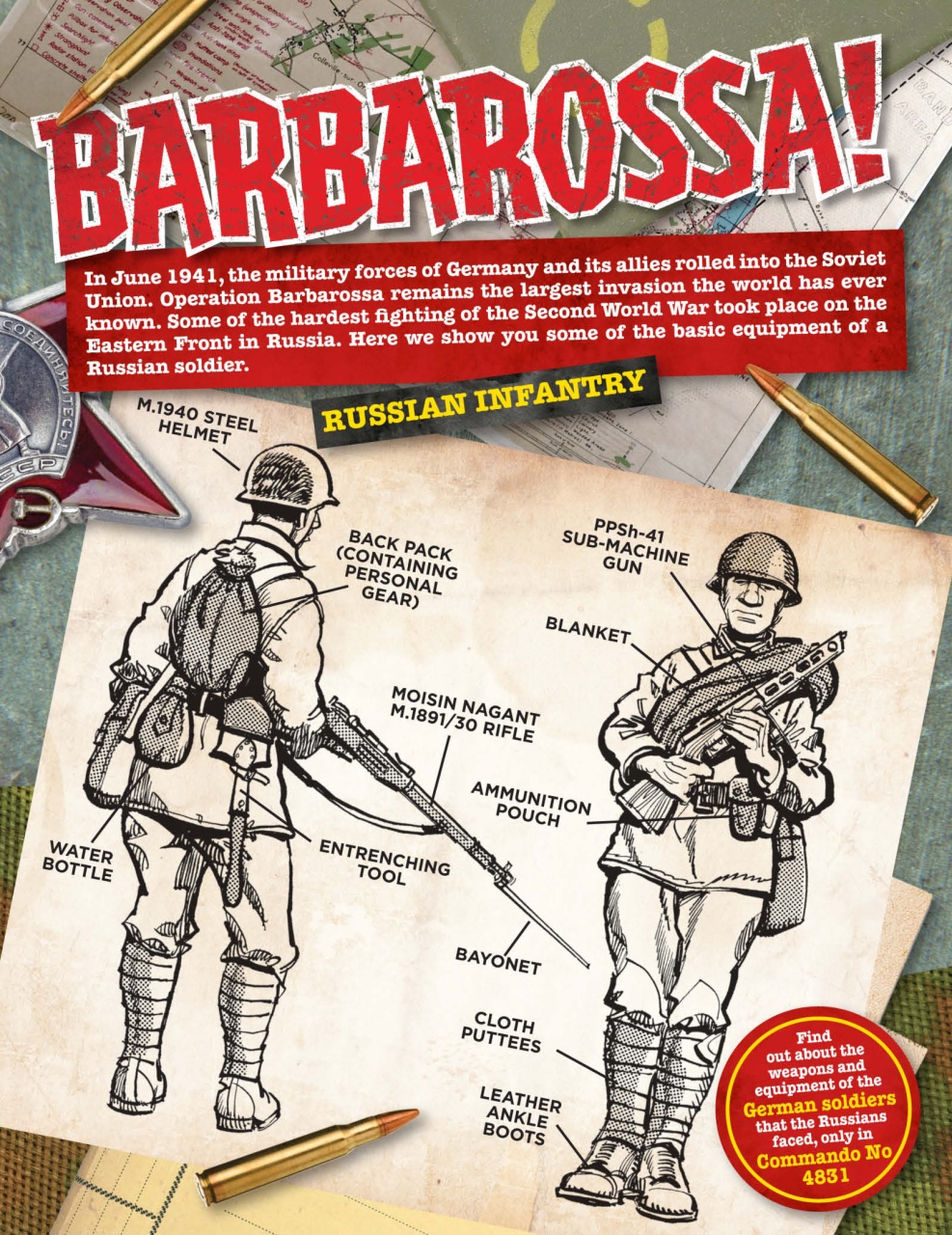 Commando Preview Pages