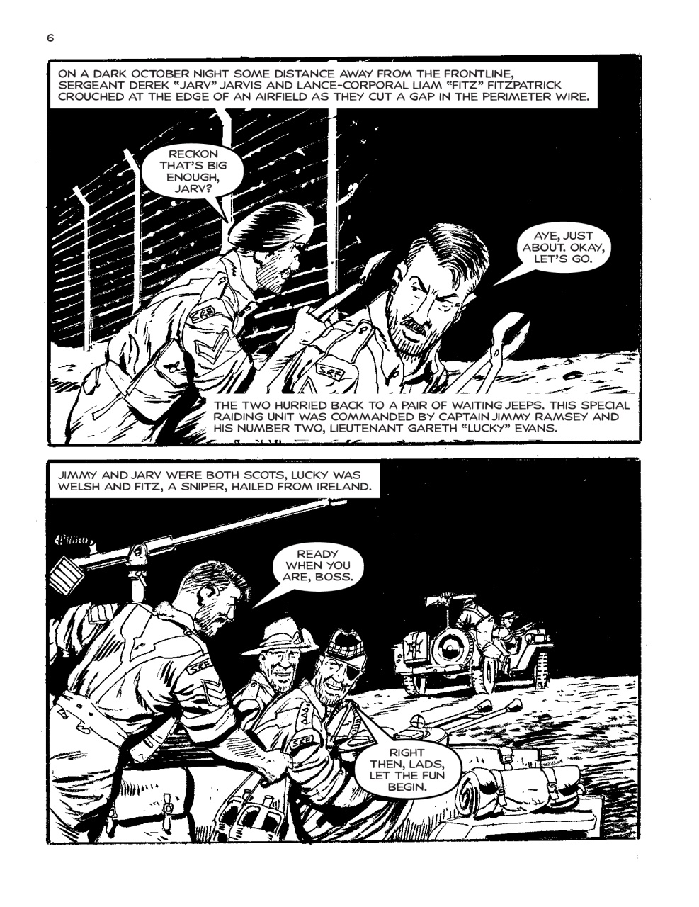 Commando Preview Pages
