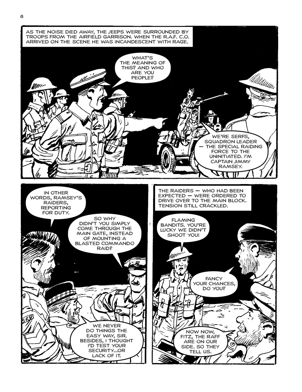 Commando Preview Pages