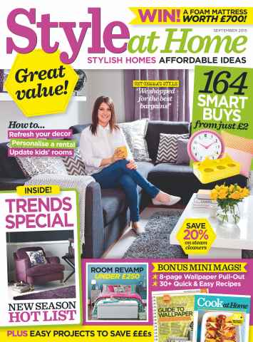 Style at Home issue September 2015