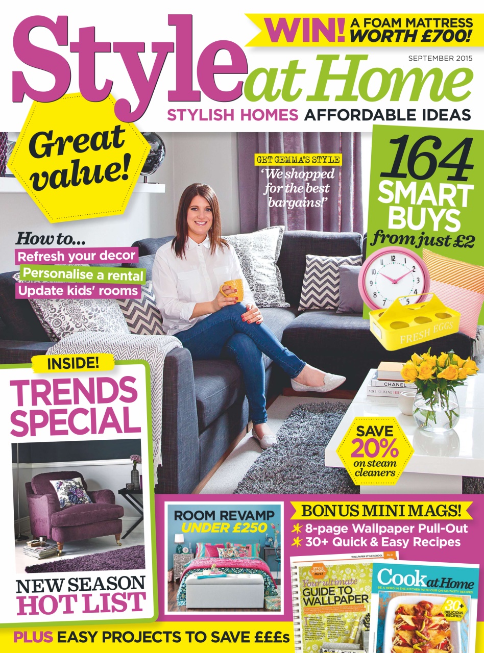 Style at Home Preview Pages
