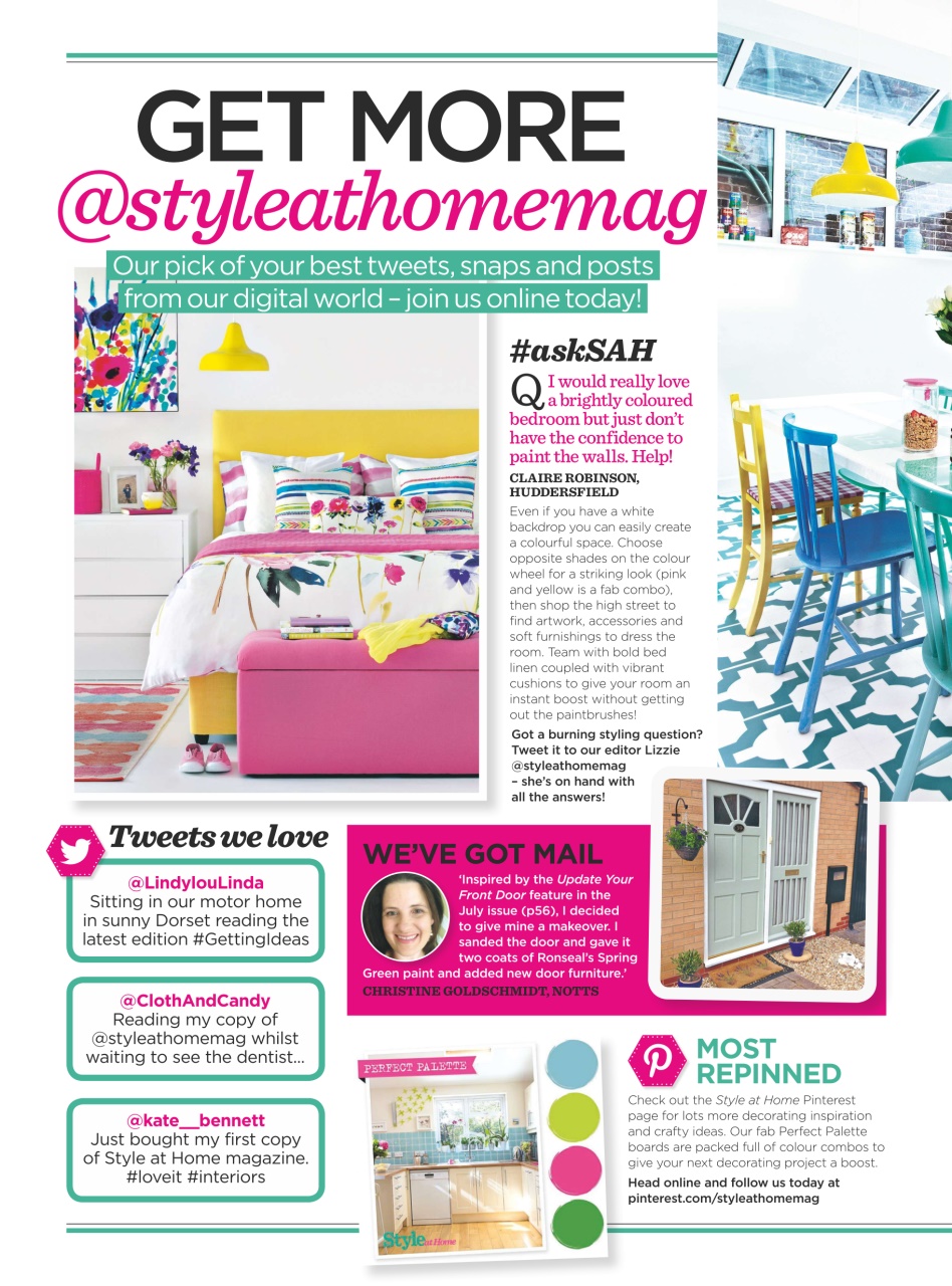 Style at Home Preview Pages