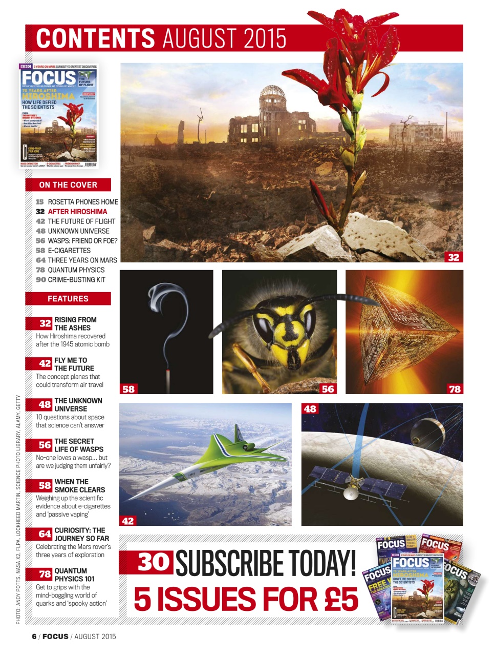 BBC Science Focus Magazine Preview Pages