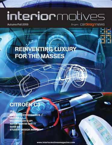 Interior Motives issue Interior Motives Autumn 2009