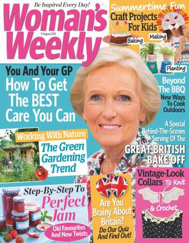 Woman's Weekly issue 11th August 2015