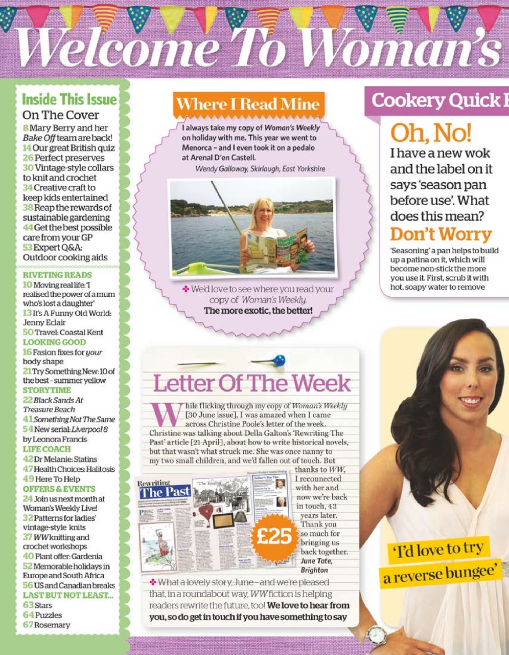 Woman's Weekly Preview Pages