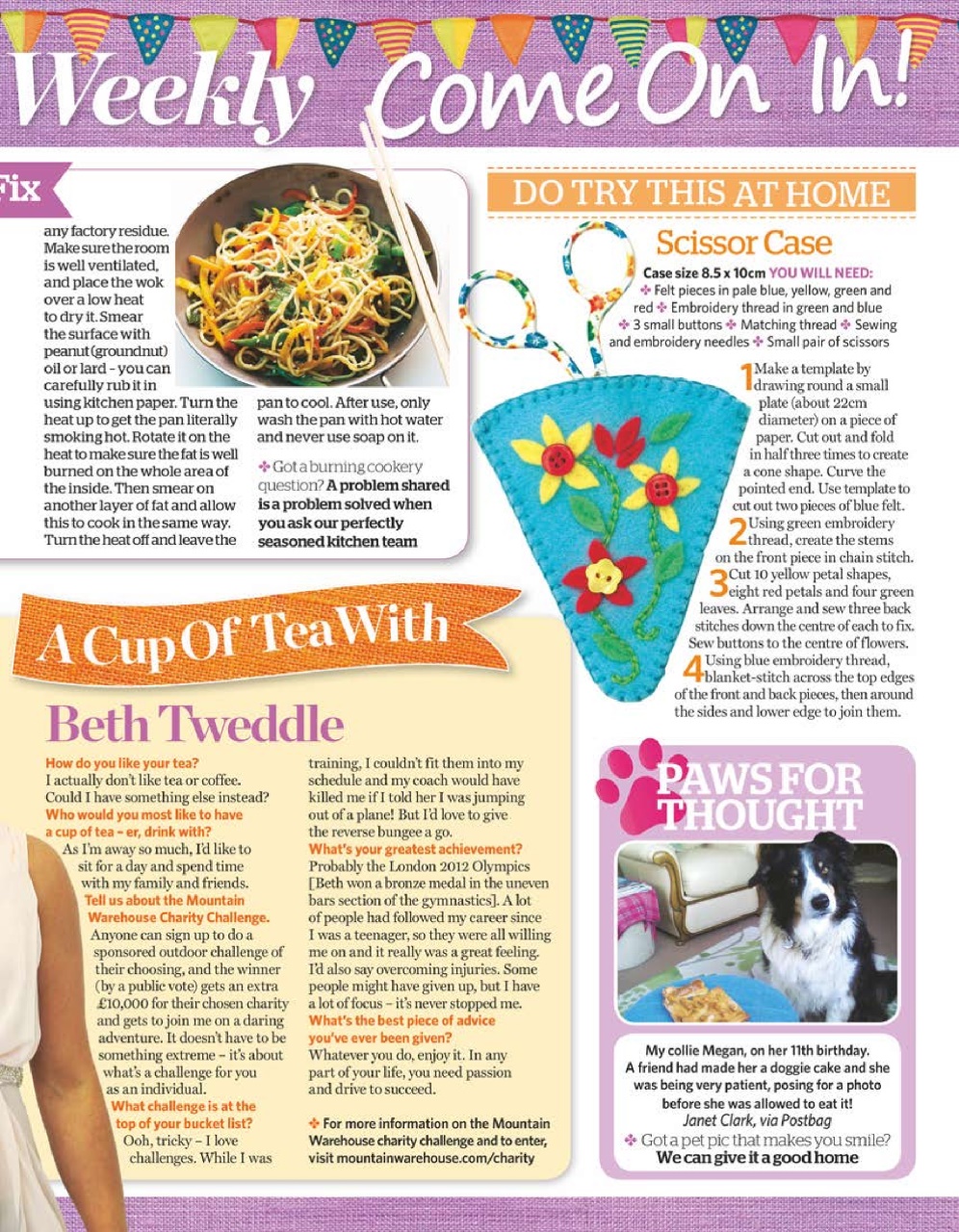 Woman's Weekly Preview Pages