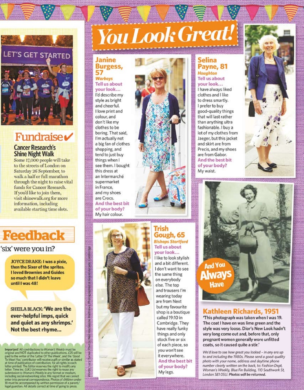 Woman's Weekly Preview Pages