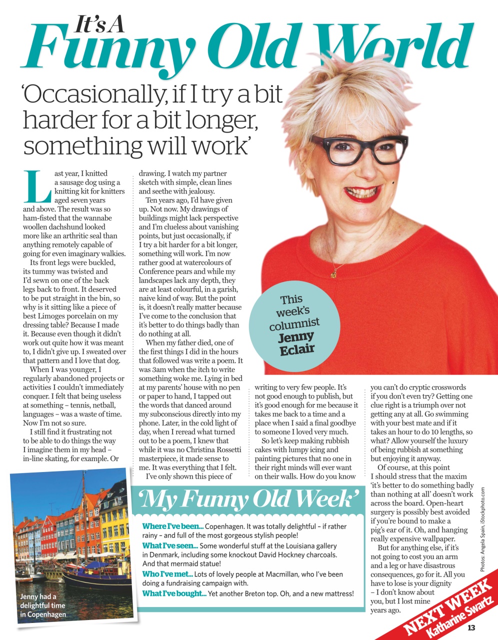 Woman's Weekly Preview Pages