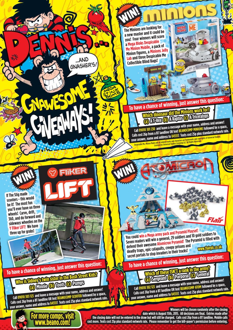 Beano Preview Pages