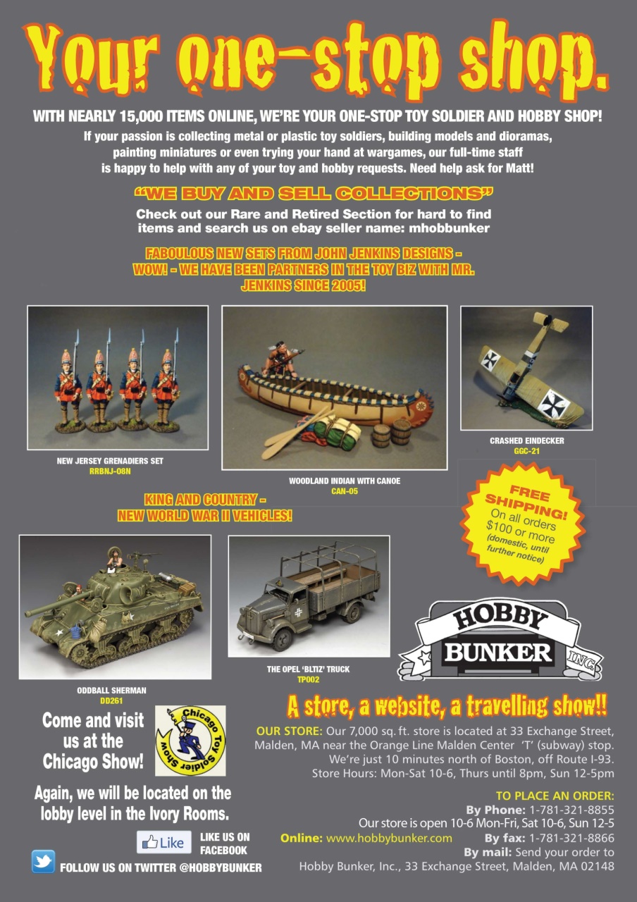 Toy Soldier & Model Figure Preview Pages